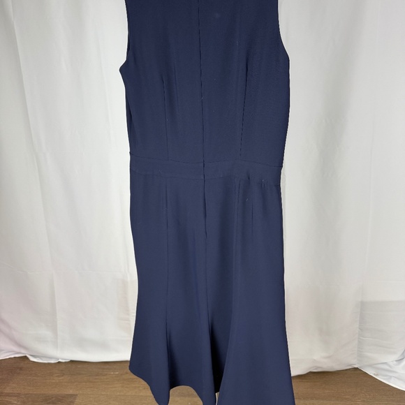 Pendelton Vintage Notched Neckline Sleeveless Dress, Career, Business, Dressy 10 - Picture 3 of 10